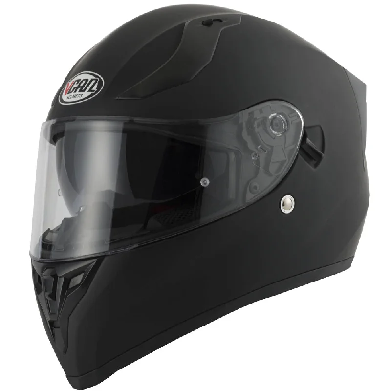 Vcan V128 Full Face Helmet - Matt Black