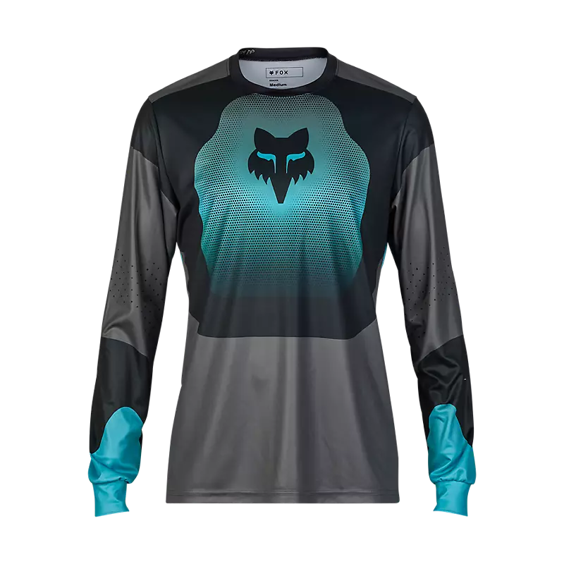 Fox Racing Ranger Long Sleeve MTB Jersey - Revise - Youth - Teal