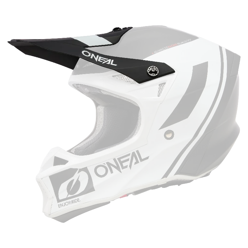 Replacement 10 SRS Flow Black/White Helmet Visor