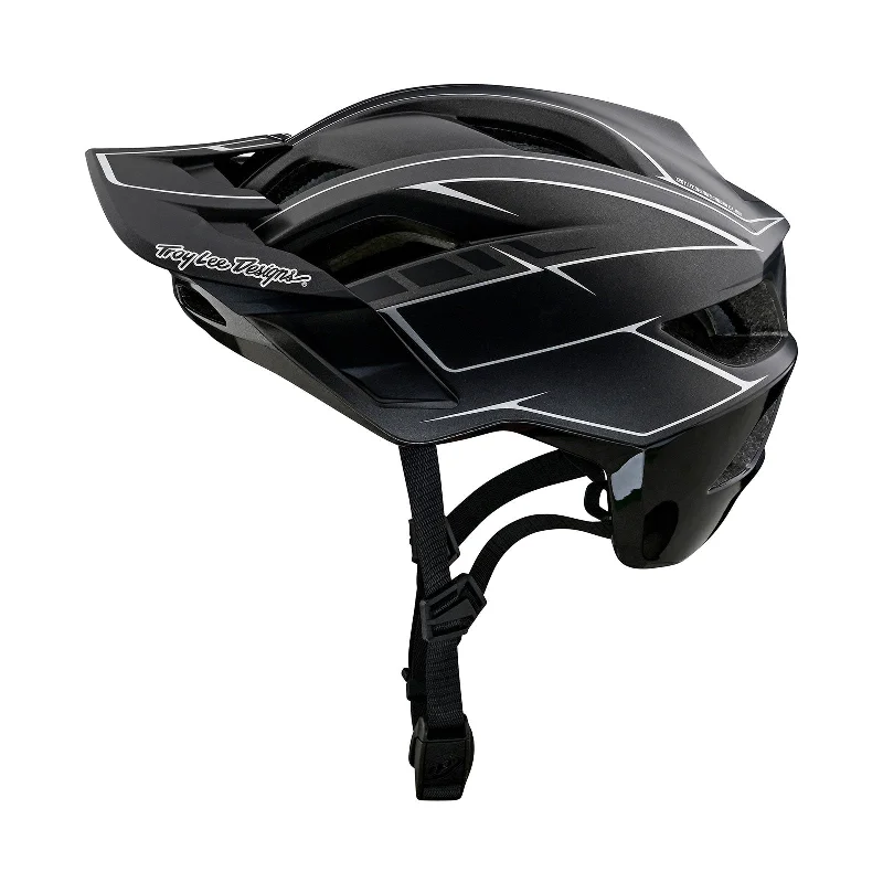 Flowline SE Helmet W/MIPS Pinstripe Charcoal / Black