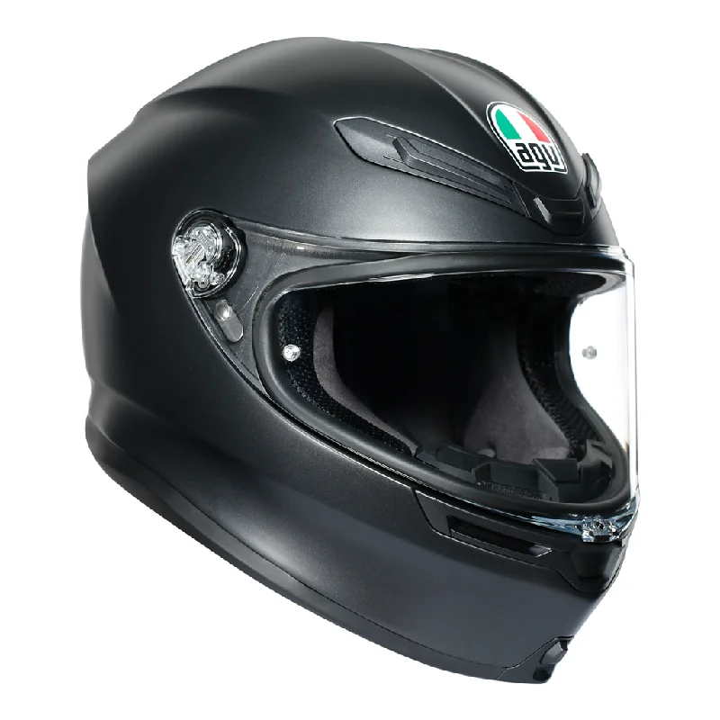 AGV K6 "Solid" Full Face Helmet - Matt Black