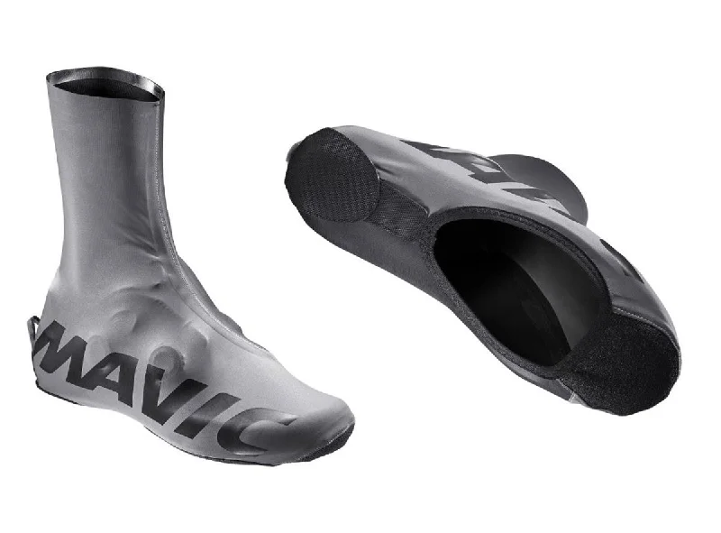 Mavic Cosmic Pro H2O Vision Shoe Cover - Silver-Black