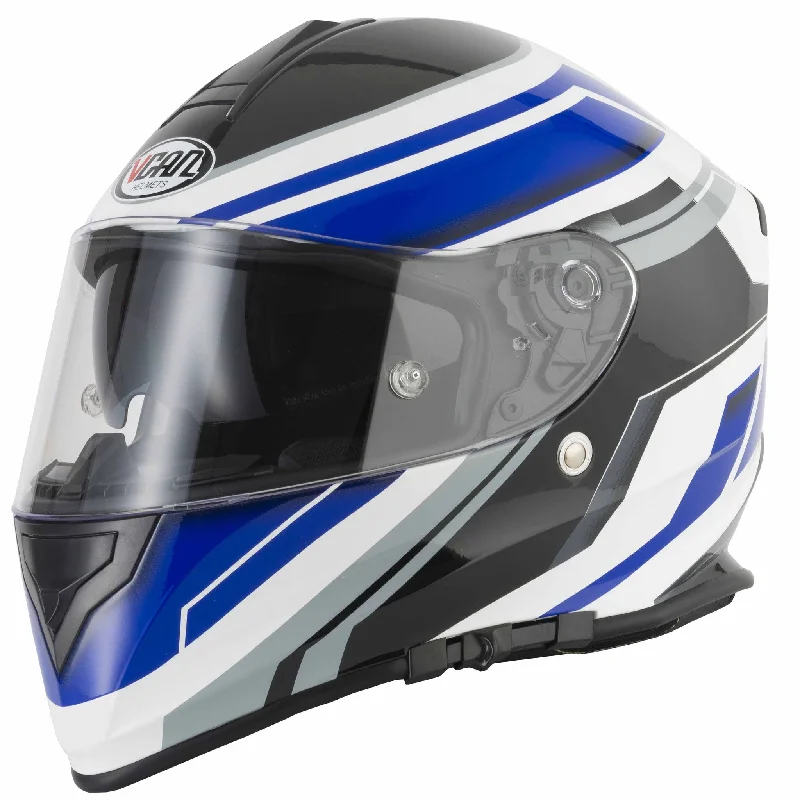 Vcan V127 Full Face Helmet - Razor Blue