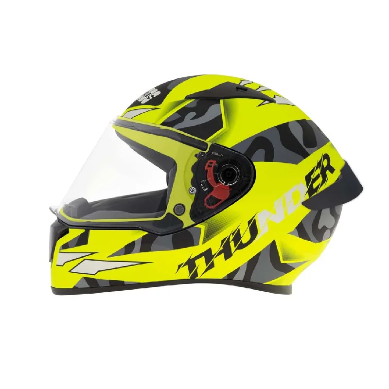 Studds Thunder D7 Matt Neon Yellow N9 Black