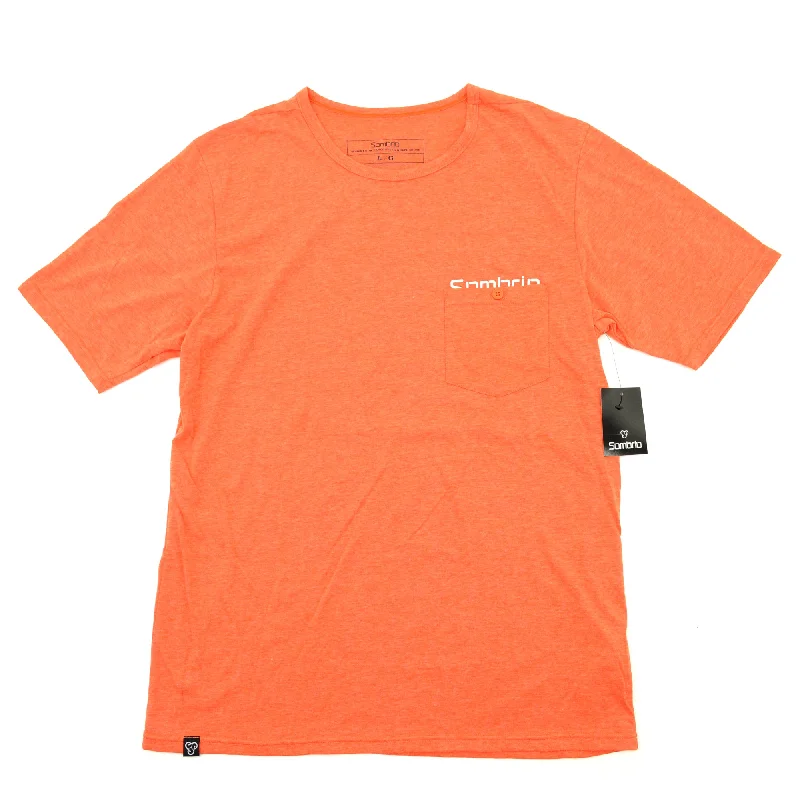 Sombrio Slice Pocket Tee Shirt - Flame