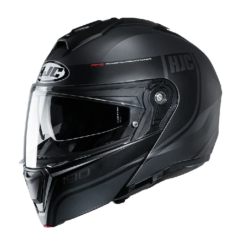 HJC I90 "Davan" Flip Front Helmet - MC5SF Black