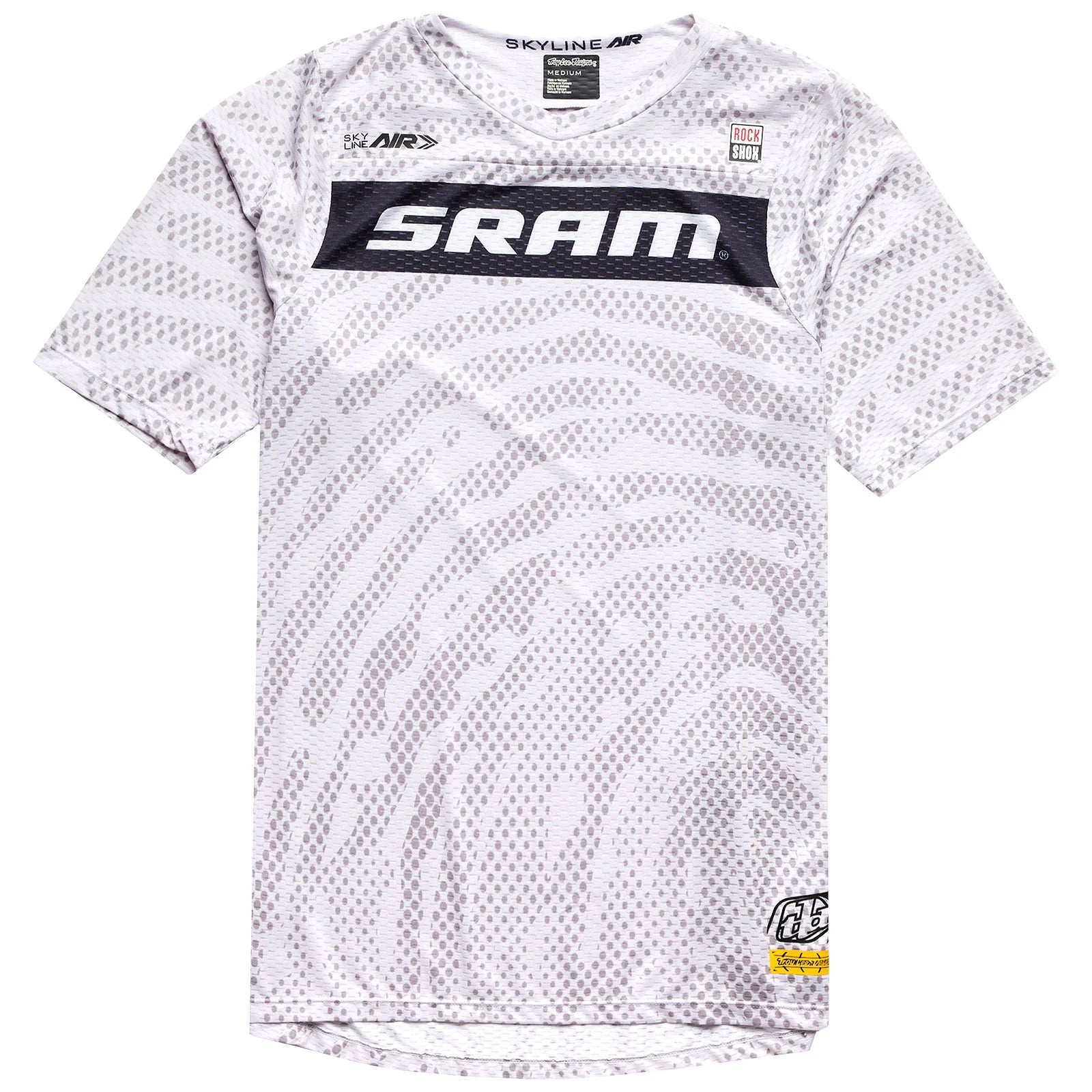 Troy Lee Designs Skyline Air Short Sleeve MTB Jersey - SRAM Roots - Cement