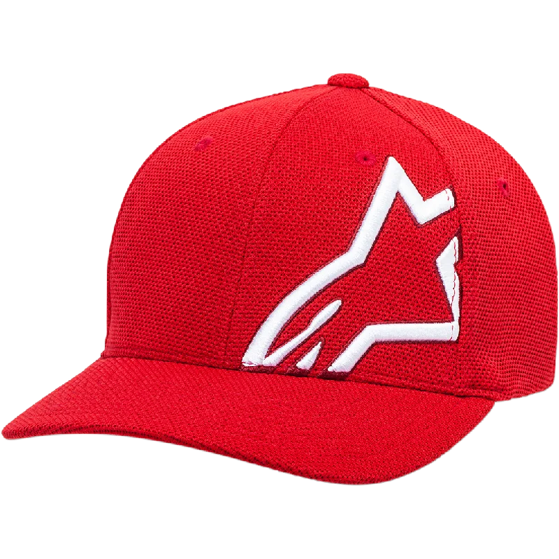 Alpinestar Corp Shift Mock Red White Baseball Cap - 1019 81104