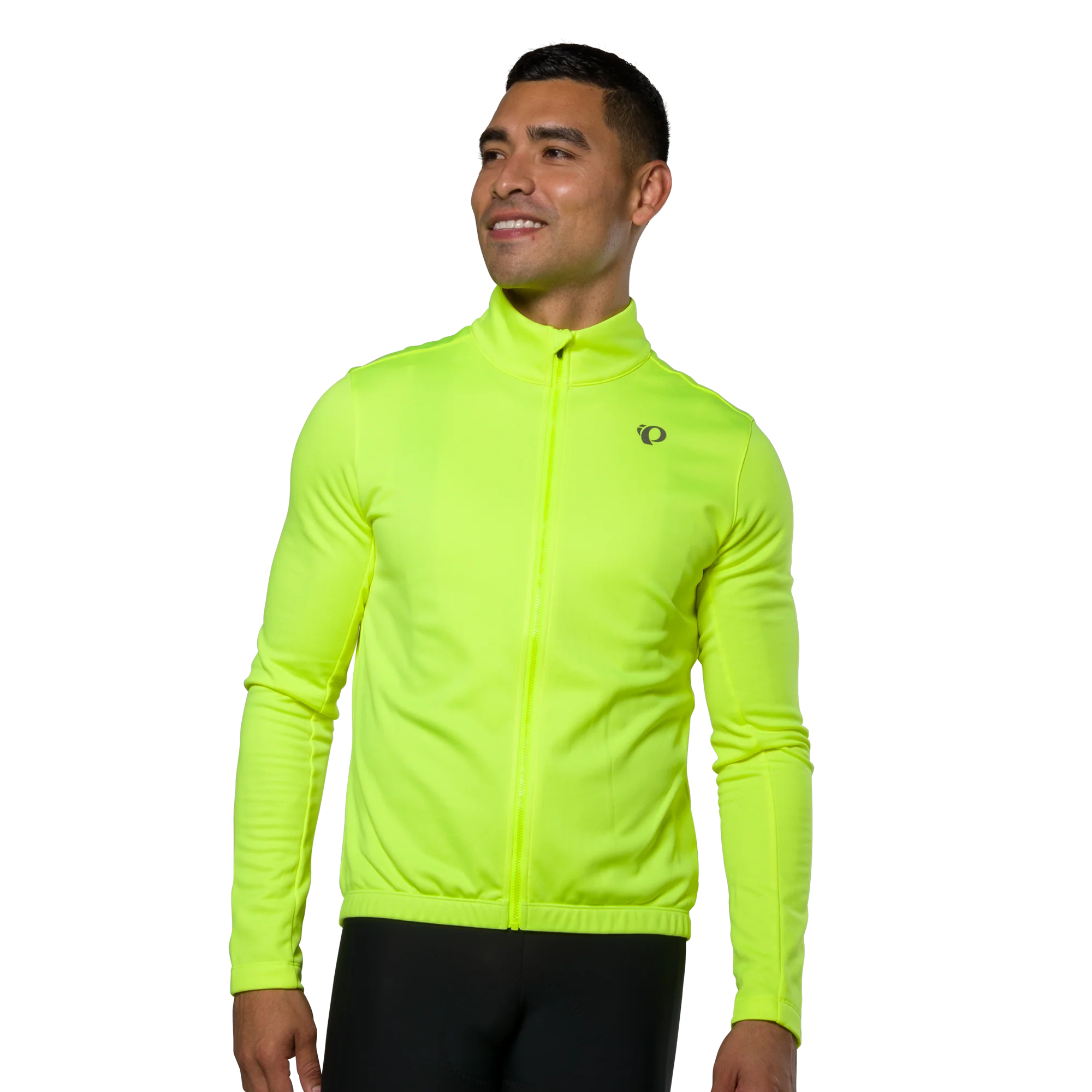 Pearl Izumi Quest Thermal Long Sleeve Road Jersey - Screaming Yellow