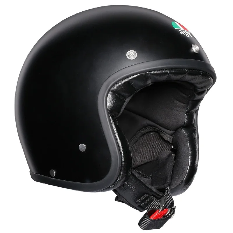 AGV X70 Mono Retro Open Face Helmet - Matt Black