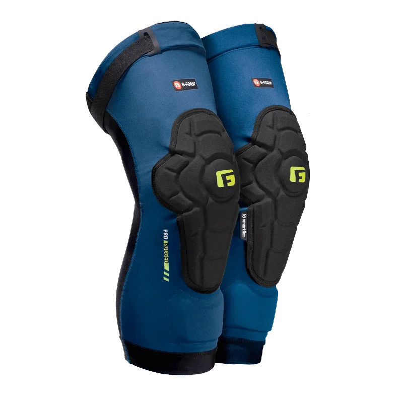 Pro-Rugged 2 MTB Knee Guards - Storm Blue