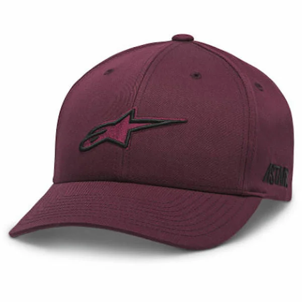 Alpinestar Ageless Prop Burgundy Baseball Cap - 1139 81515