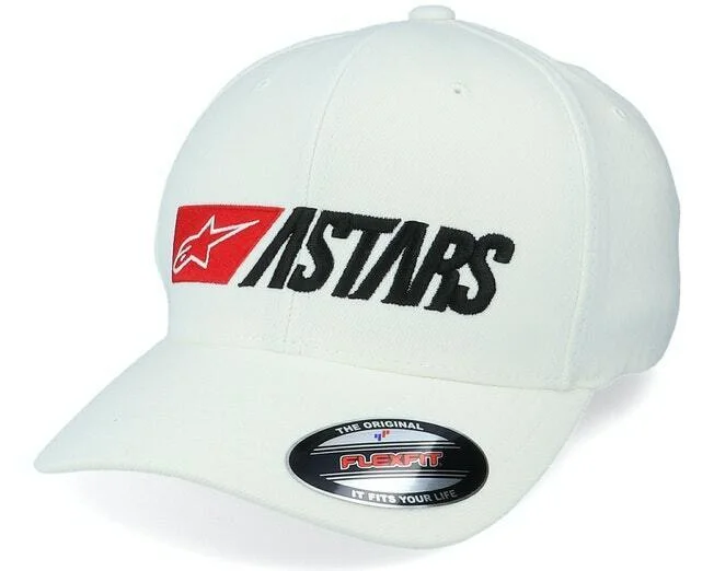 Alpinestar Indulgent Flexifit White Baseball Cap - 1139 81520