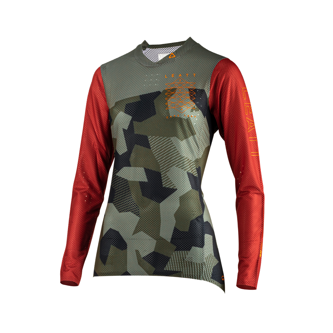 Leatt Gravity 4.0 Long Sleeve MTB Jersey - Womens - Camo - 2023