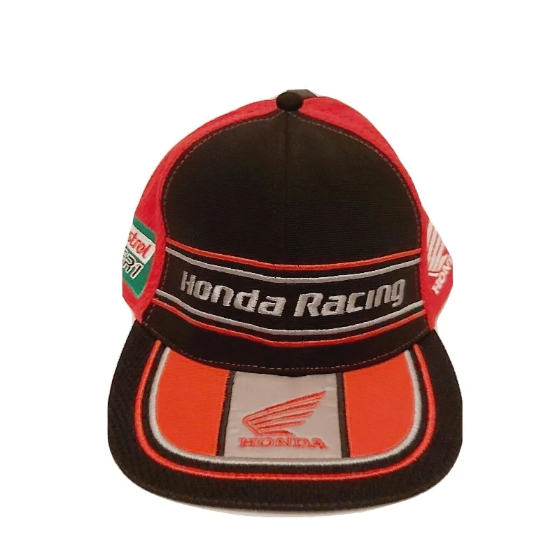 Official Honda Racing Flat Peak Baseball Cap - 17Hbsb-Bbc-Fp