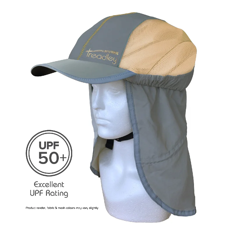 Explorer Bicycle Helmet Hat Grey & Natural