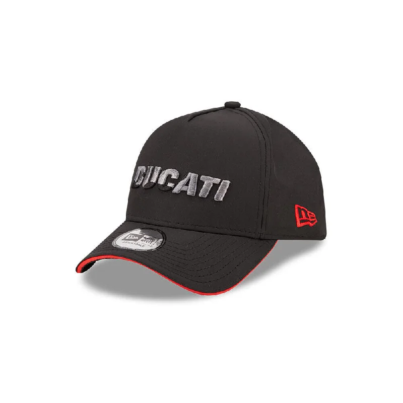 Official Ducati Corse Tonal Camo Black 9Forty A-Frame Trucker Cap - 60284555