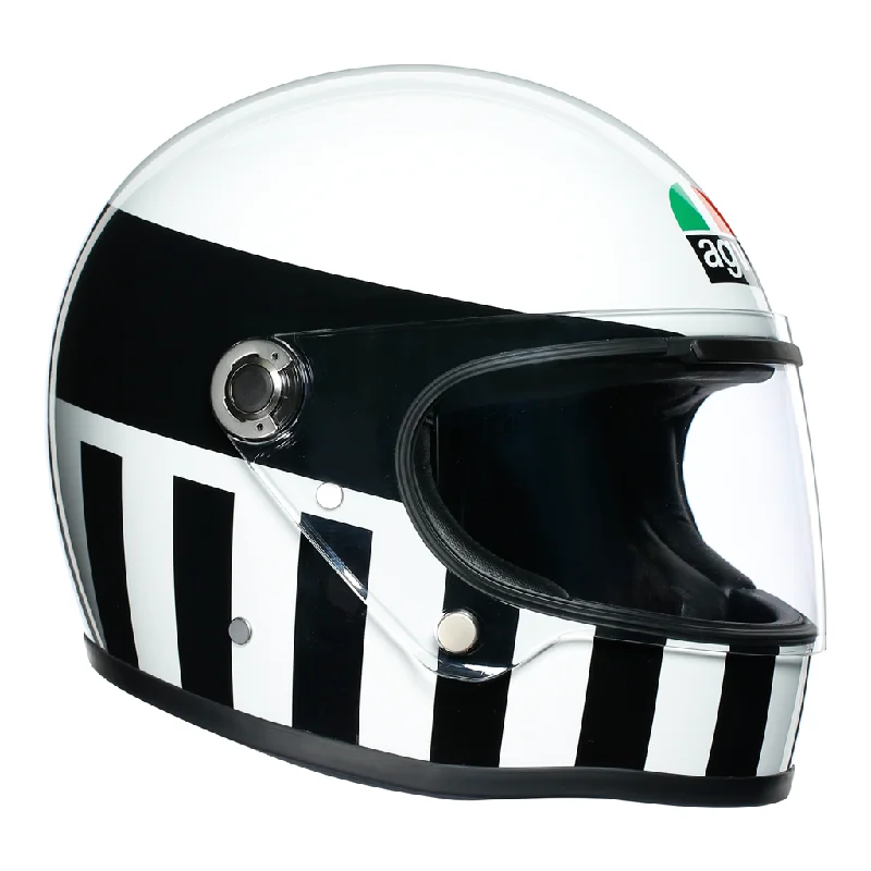 AGV X3000 Invictus Full Face Helmet - White / Black