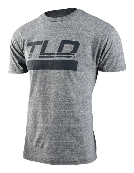 Troy Lee Designs Speed Logo Short Sleeve Tee - Ash Heather