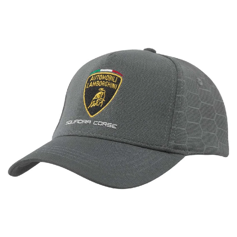 Official Lamborghini Grey Baseball Cap - Lb17Cap2Gy