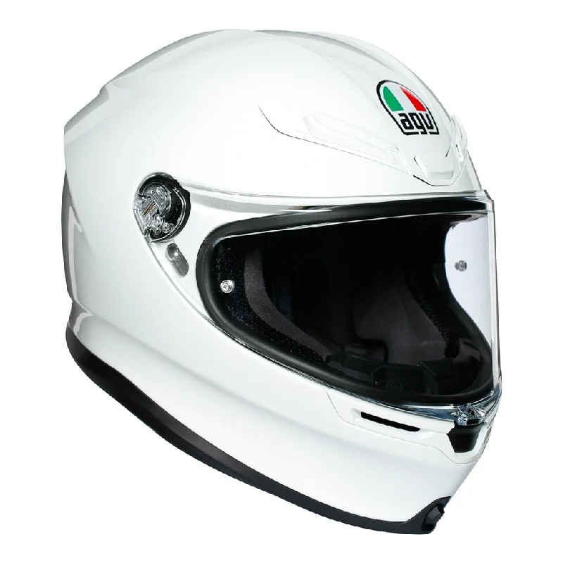 AGV K6 "Solid" Full Face Helmet - White