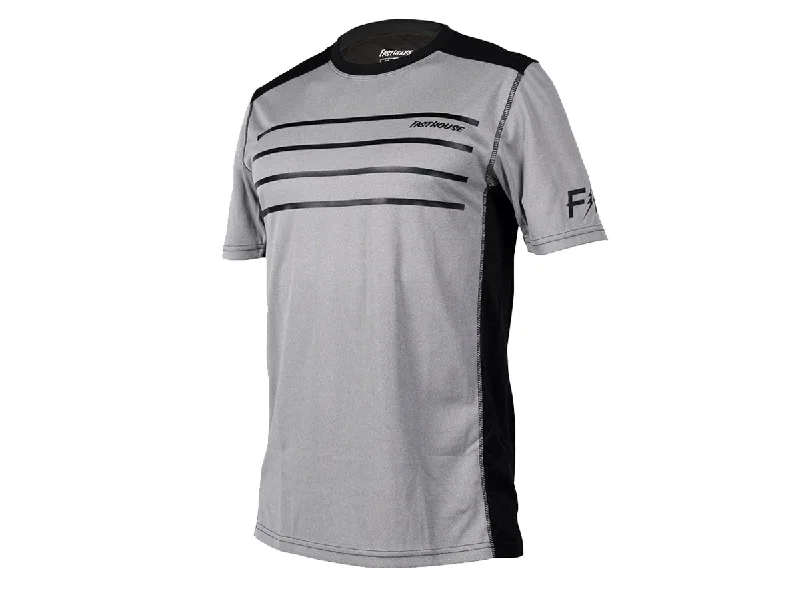 Fasthouse Classic Cartel Short Sleeve MTB Jersey - Heather Gray