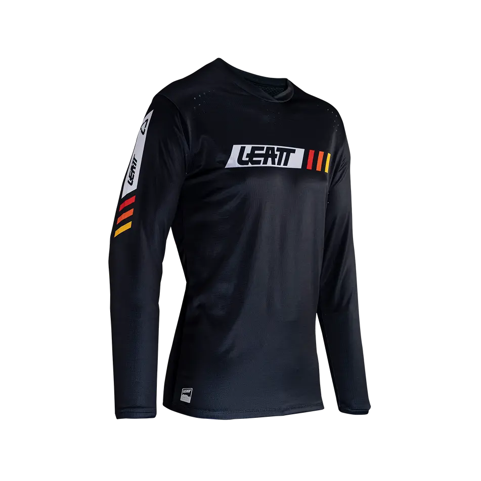 Leatt Enduro 4.0 Long Sleeve MTB Jersey - Black - 2024