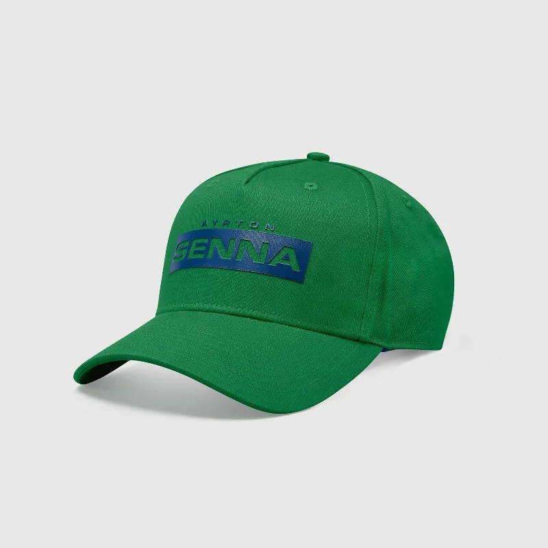 Ayrton Senna Official Green Senna Baseball Cap - 701218115 002