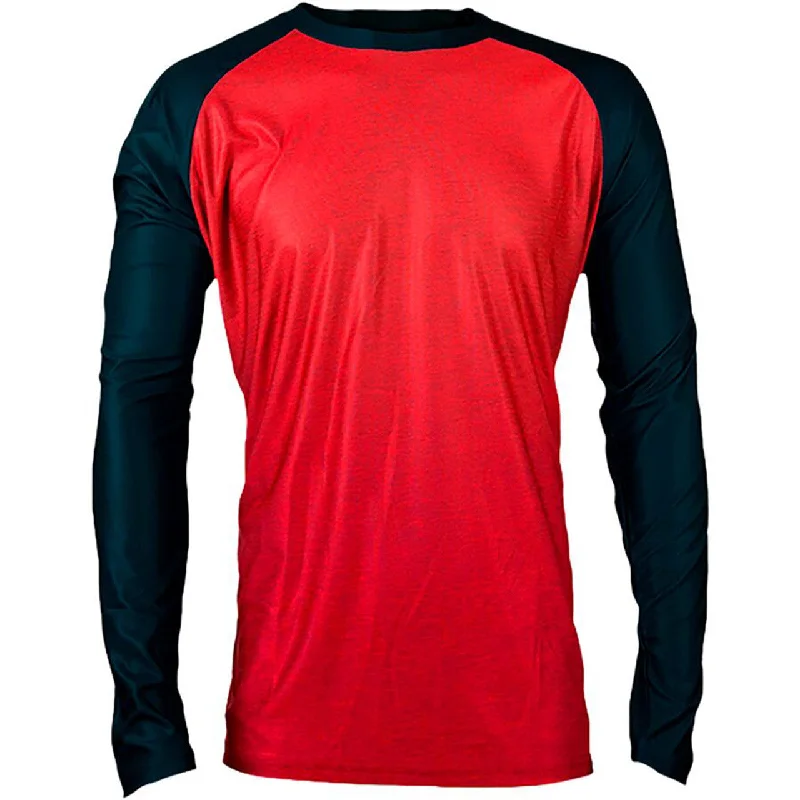 Royal Heritage Long Sleeve Jersey - Red-Black