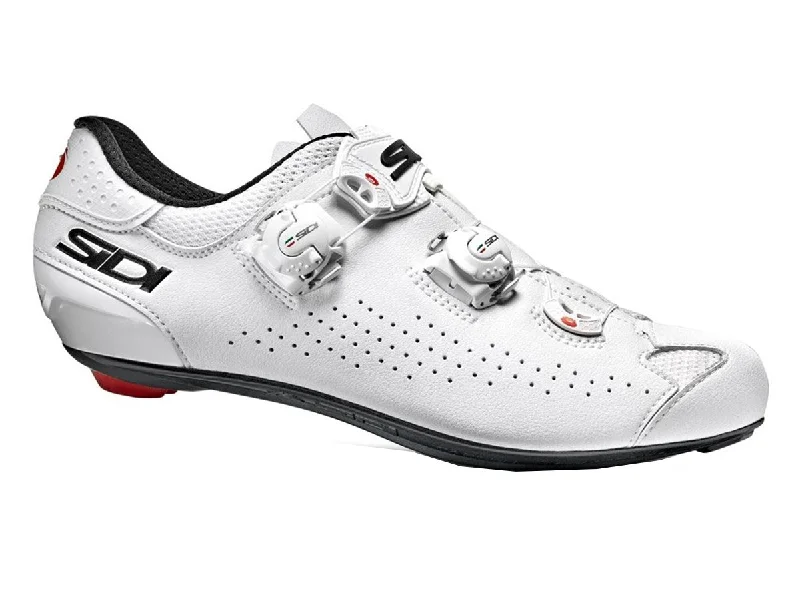 Sidi Genius 10 Road Shoe - White-Black Liner