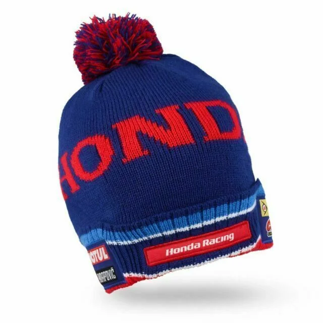 Official Honda Racing Blue Bobble Hat - 17Hend-Bh