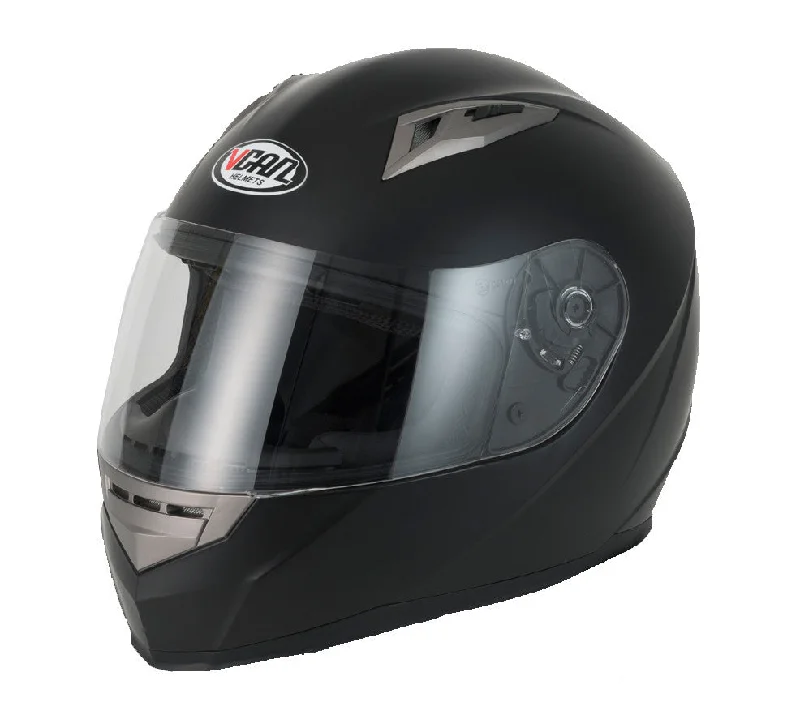 Vcan V158 Full Face Helmet - Matt Black