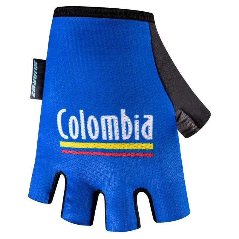 Colombian Federation Summer Gloves in Blue by Suarez