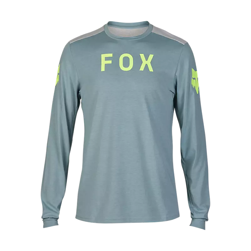 Fox Racing Ranger Dri Release Long Sleeve MTB Jersey - Aviation - Gunmetal