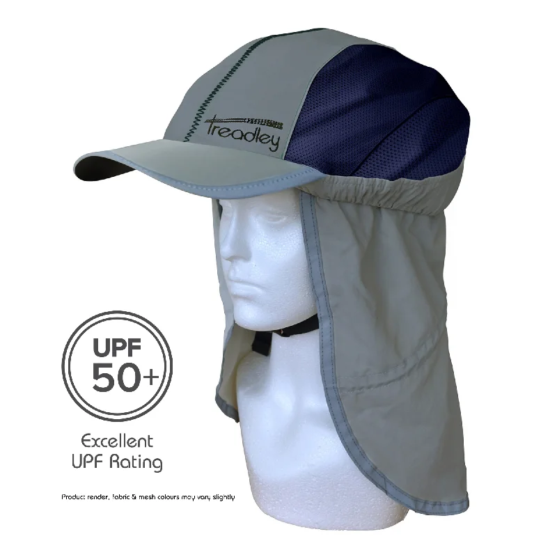 Explorer Bicycle Helmet Hat Grey & Dark Navy