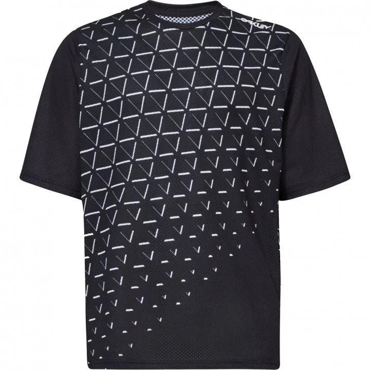 Oakley Flow Short Sleeve Jersey - Blackout - 2022