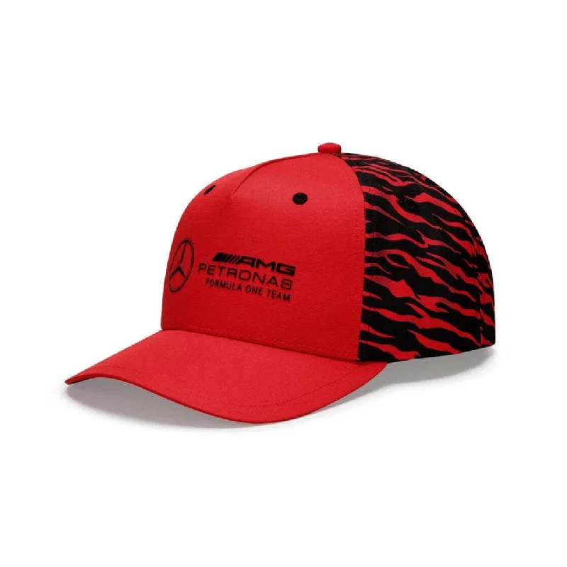 Mercedes Benz AMG Petronas Motorsport New Year Red Baseball Cap - 701220894