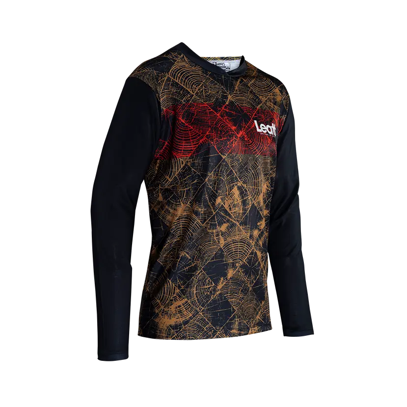 Leatt Gravity 3.0 Long Sleeve MTB Jersey - Timber - 2024