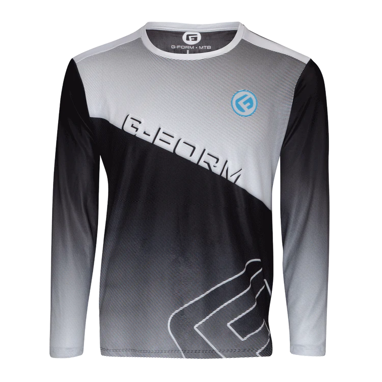 G-Form Podium Long Sleeve MTB Jersey - Black