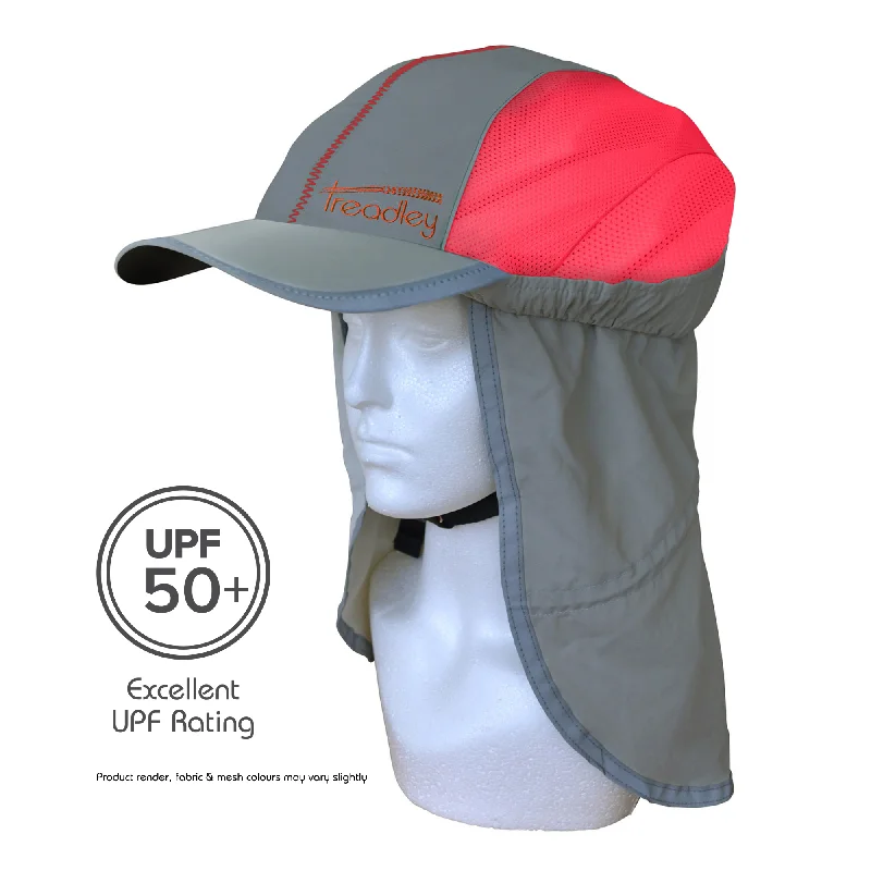 Explorer Bicycle Helmet Hat Grey & Fluro Pink