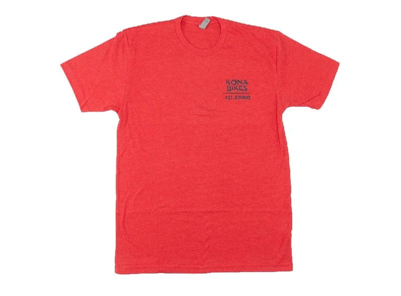 Kona Suns Out Buns Out Tee - Red