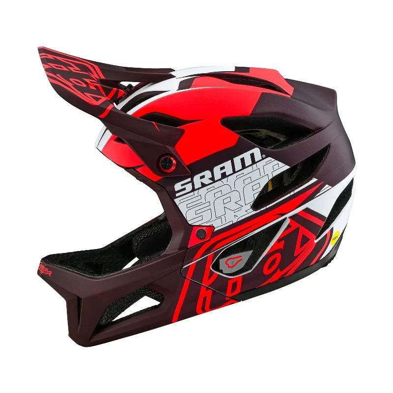 Stage Helmet W/MIPS SRAM Vector Red