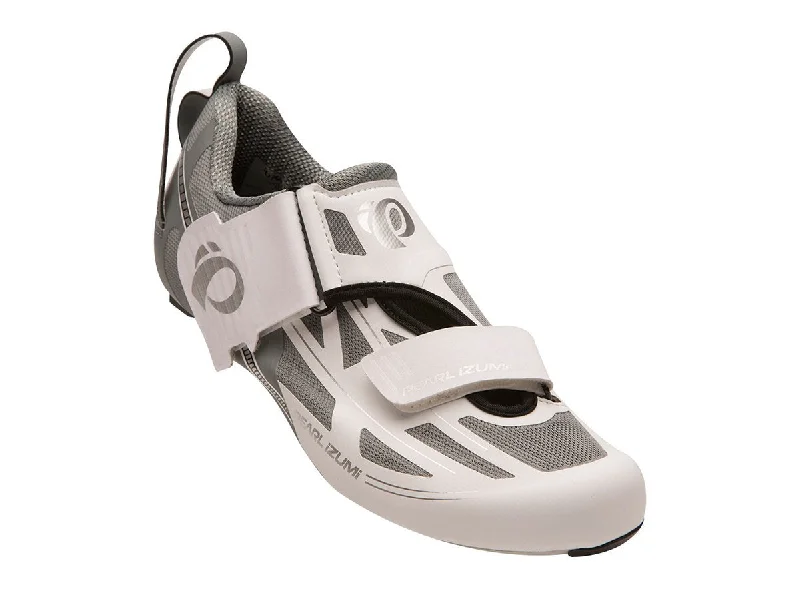 Pearl Izumi Tri Fly Elite V6 Tri Shoe - Womens - White-Silver