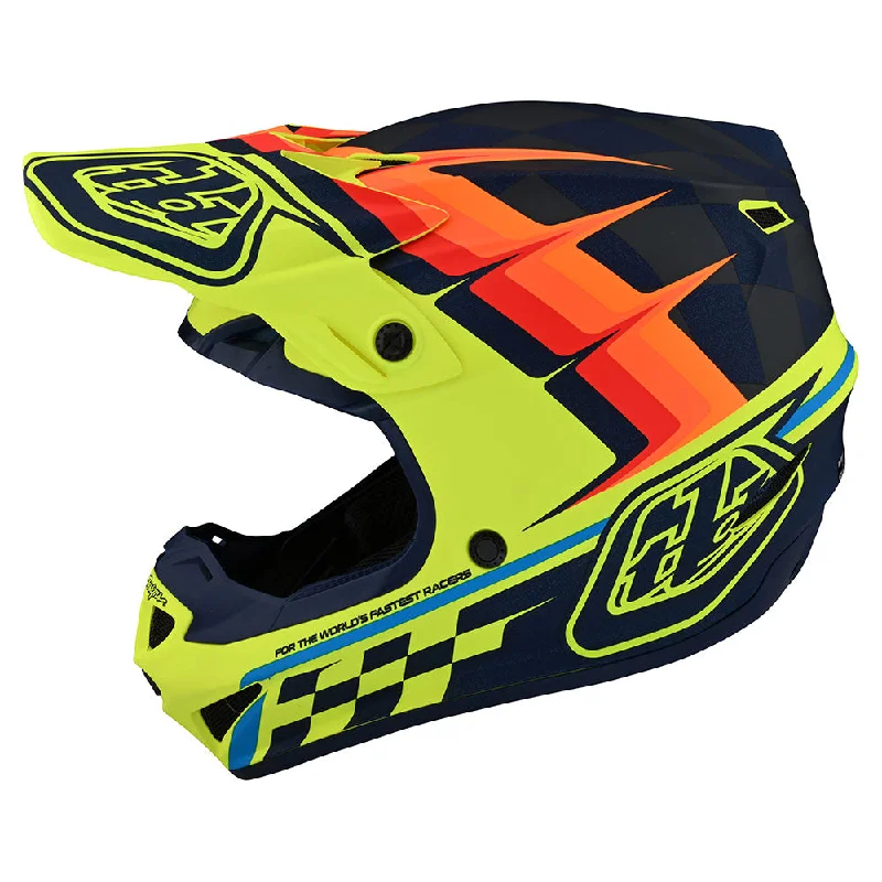 Se4 Polyacrylite Helmet W/Mips Warped Yellow