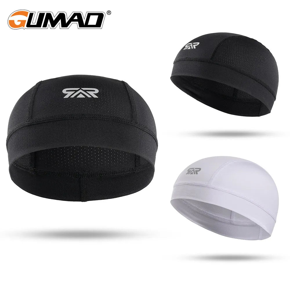 Sports Cycling Caps Summer Breathable Bicycle Running Hiking Riding Bike Baseball Beanie Hat Helmet Liner Cap Headgear Men Women