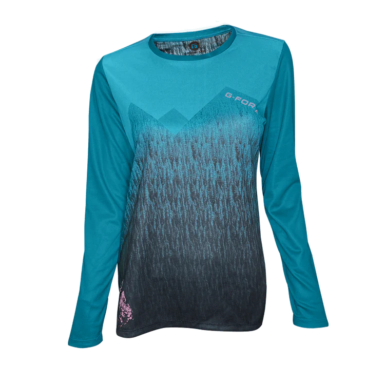 G-Form Summit Long Sleeve MTB Jersey - Womens - Dusk