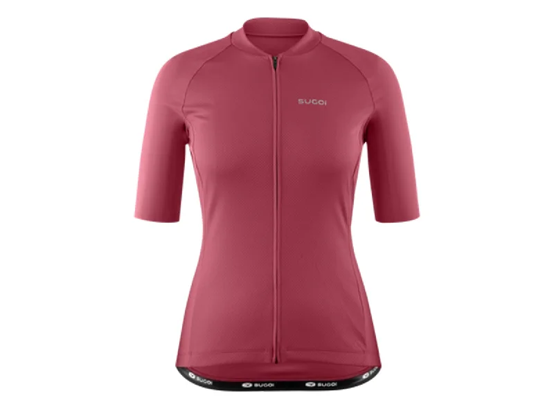 Sugoi Essence 2 Short Sleeve Jersey - Womens - Cherry Blossom Red