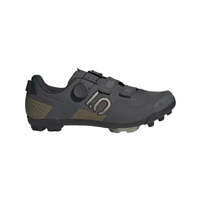 Five Ten Kestrel BOA Clipless MTB Shoe - Gray Six-Silver Pebble-Olive Strata