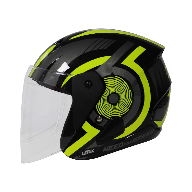 TVS Half face Helmet, Color: Yellow G3 - Premium Helmets for Ultimate Protection