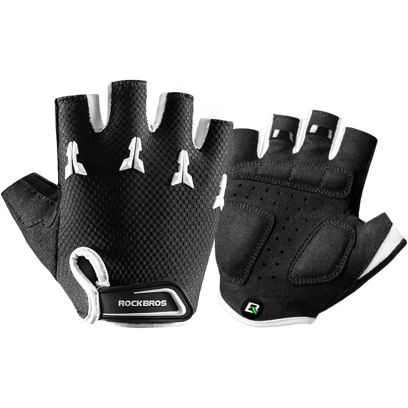 Cycling Gloves for Children Summer Balance Bike Roller Skating Breathable SBR Shockproof Half Gloves